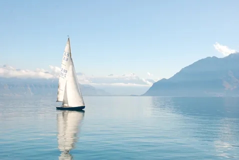 Sailboat on the water
